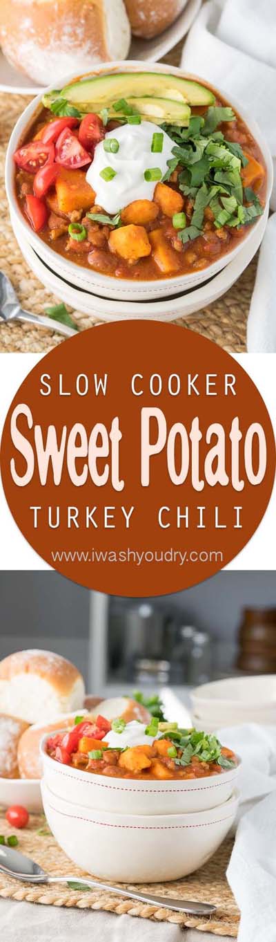 Chili Recipes: Slow-Cooker Sweet Potato Turkey Chili