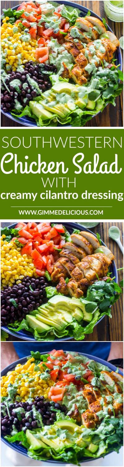 Healthy salad recipes: Southwestern Chicken Salad