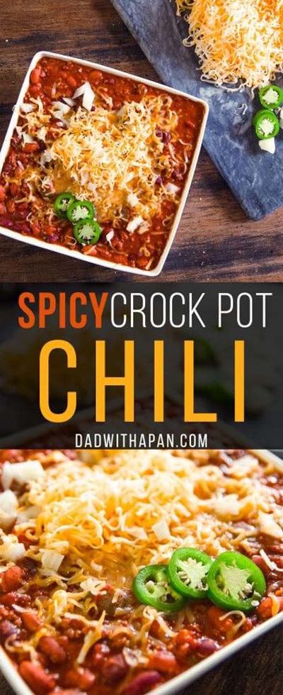 Chili Recipes: Spicy Crock Pot Chili