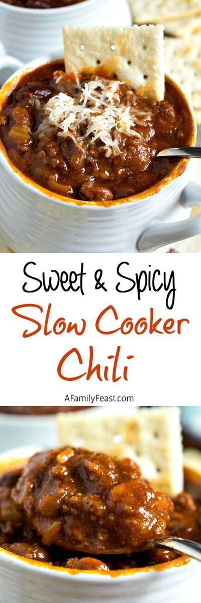 Chili Recipes: Sweet & Spicy Slow-Cooker Chili