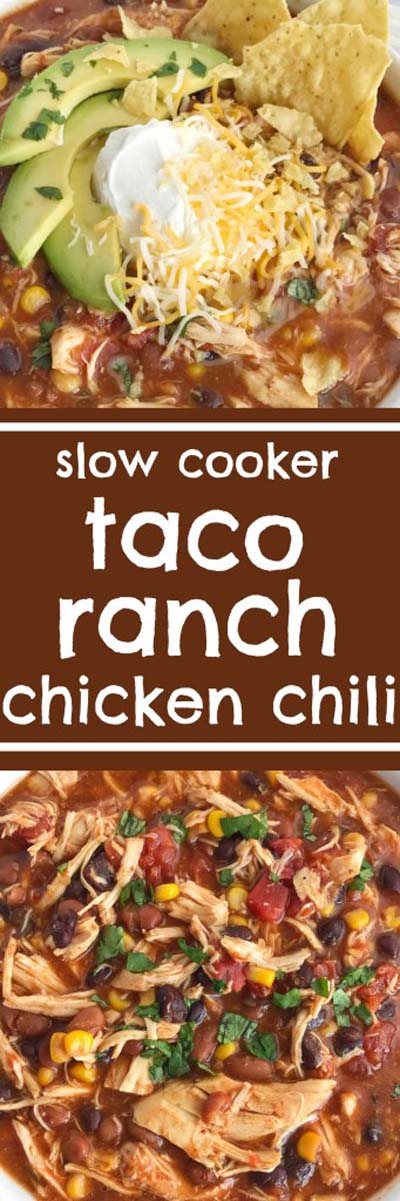 Chili Recipes: Taco Ranch Chicken Chili