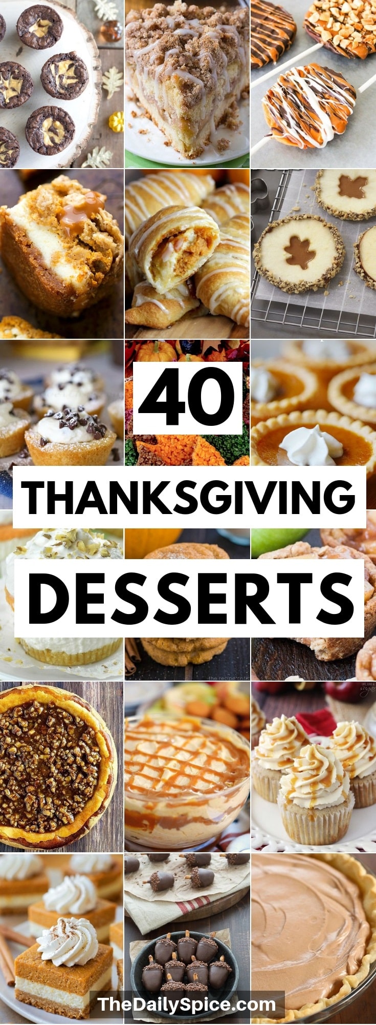 Thanksgiving Desserts Recipes