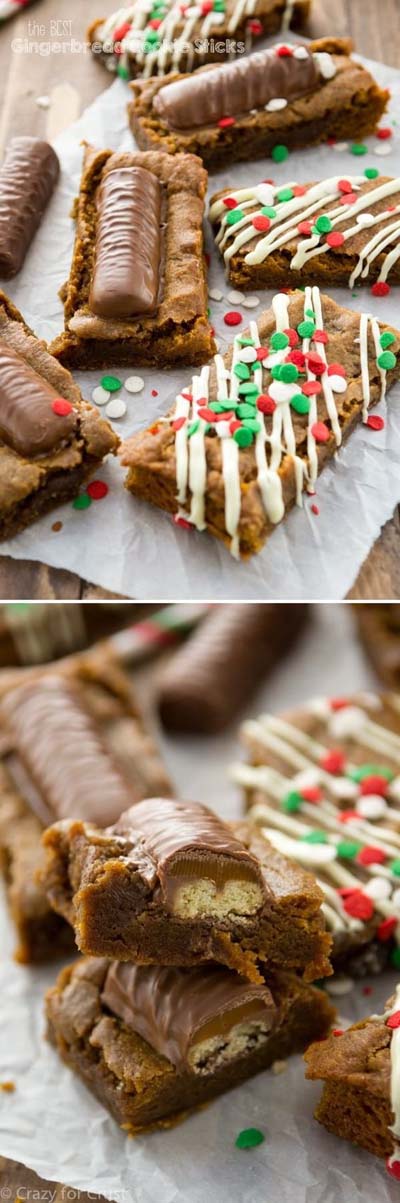 Christmas Gingerbread Recipes: The Best Gingerbread Cookie Sticks