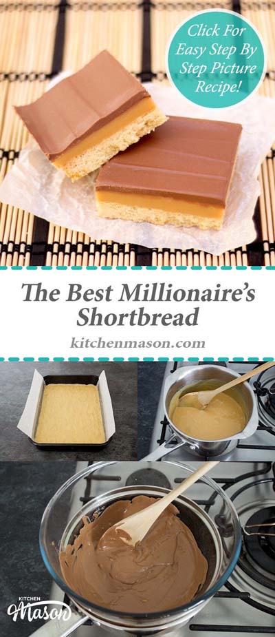 Easy caramel dessert recipes: The Best Millionaire’s Shortbread-min