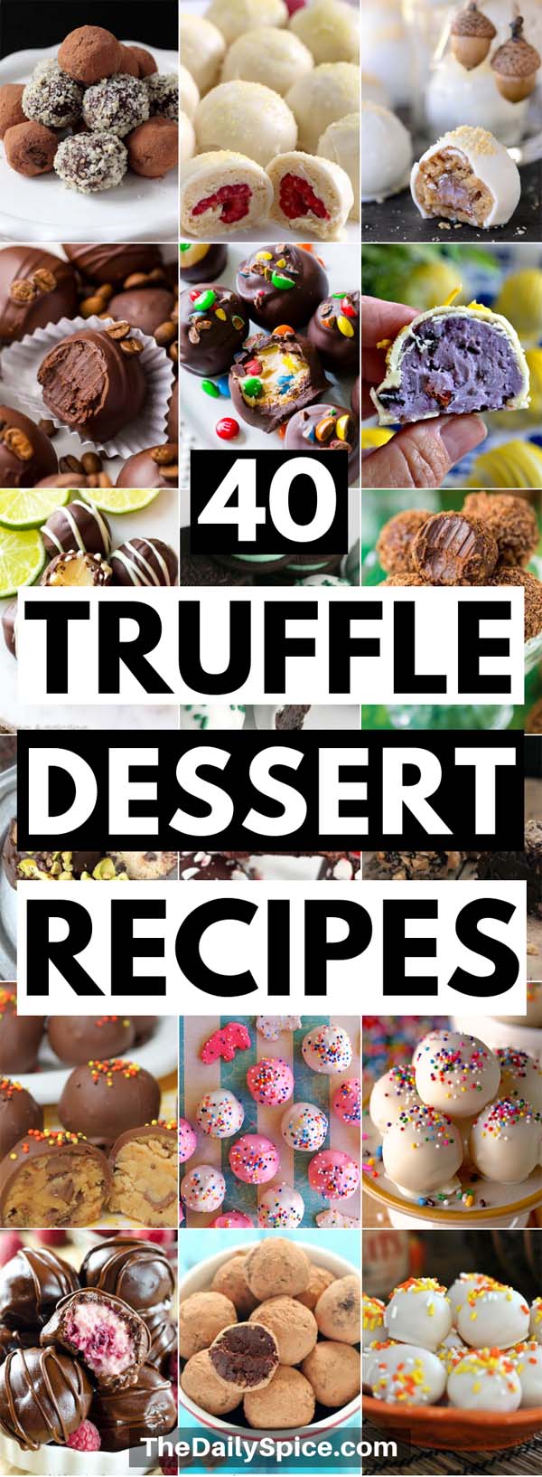 Truffle Dessert Recipes