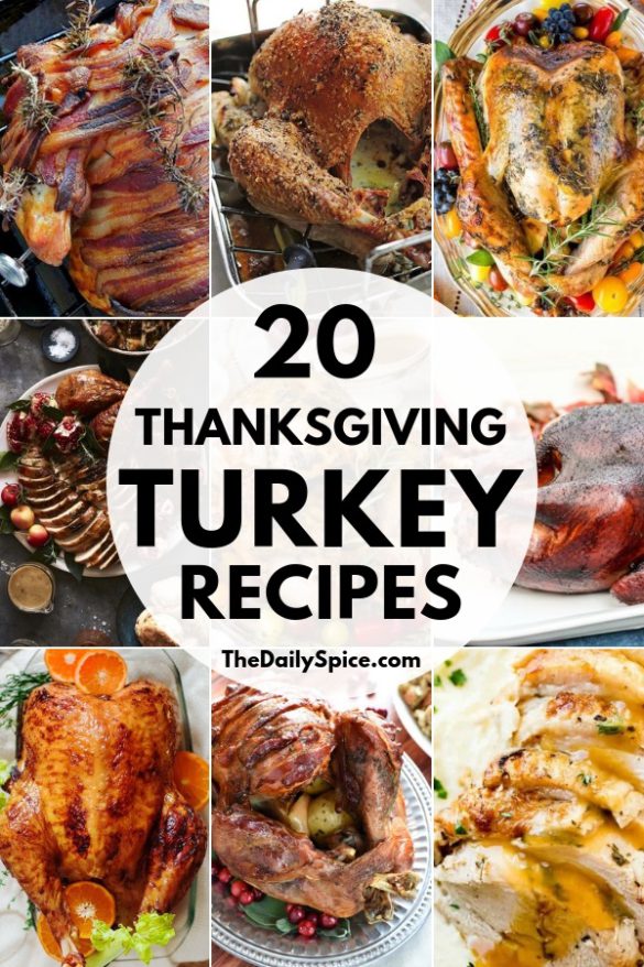 20 Thanksgiving Turkey Recipes For The Perfect Roast - The Daily Spice