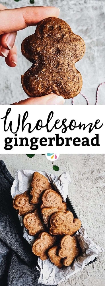 Christmas Cookies: Wholesome Gingerbread Cookies