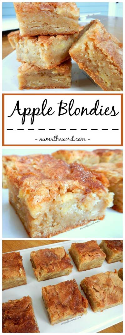 Apple dessert recipes: Apple Blondies