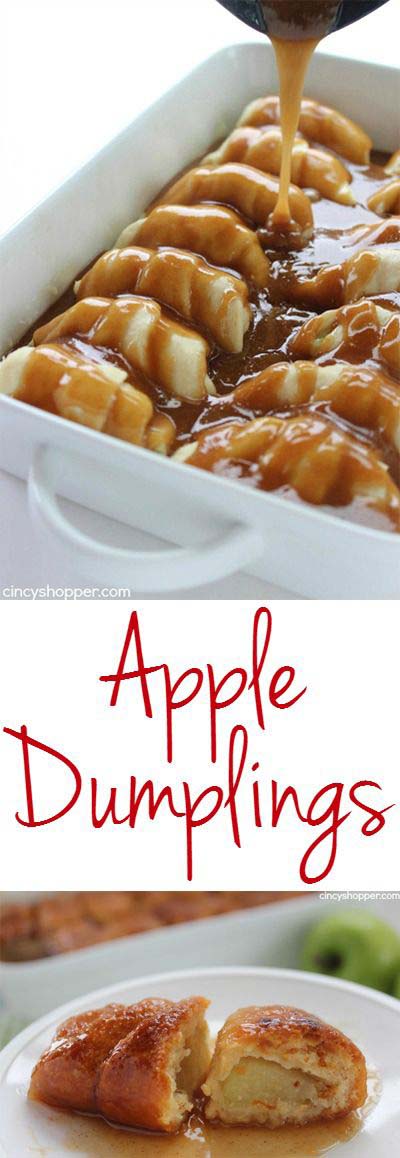 Apple dessert recipes: Apple Dumplings