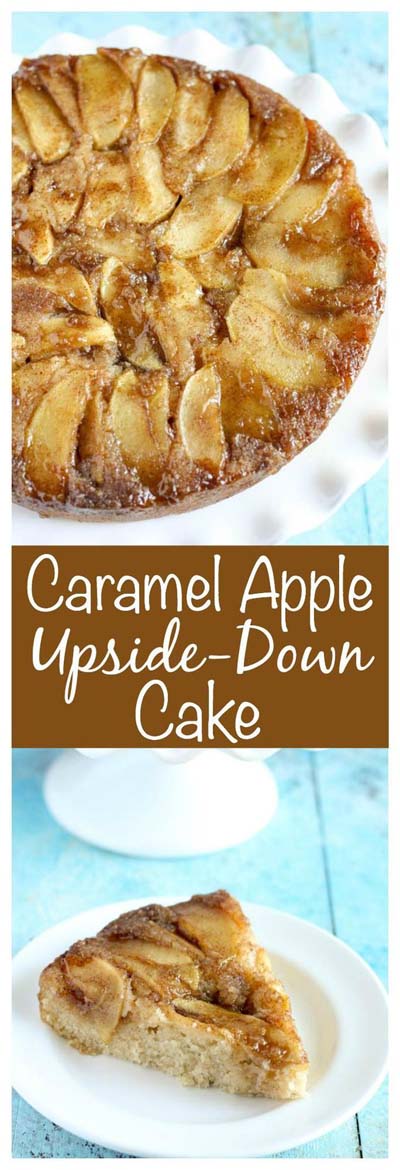 Apple dessert recipes: Caramel Apple Upside-down Cake