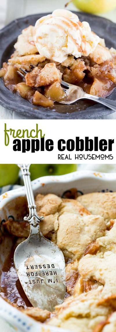 Apple dessert recipes: French Apple Cobbler