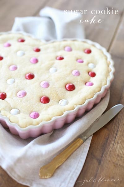 Easy Valentines Day Cookies: Incredible Sugar Cookie Cake Recipe