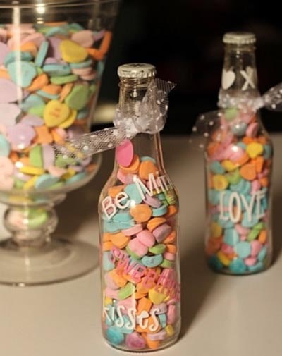 Valentines Day Mason Jar Gifts: Sweetheart Soda Pop