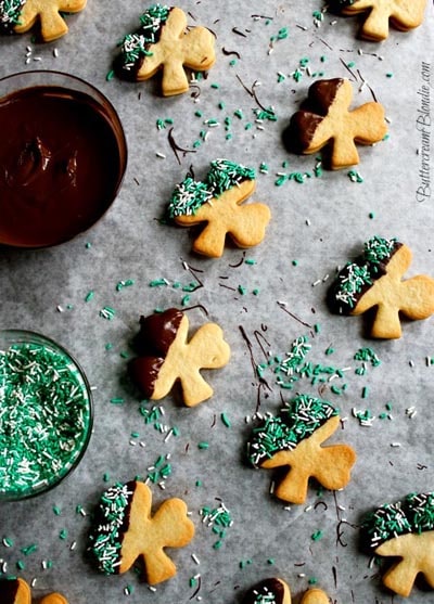 St Patrick's Day Desserts: Bailey’s Irish Cream Cookies