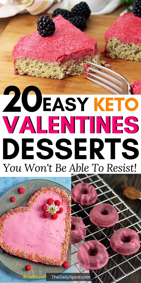 Keto Valentines Dessert Recipes & Treats