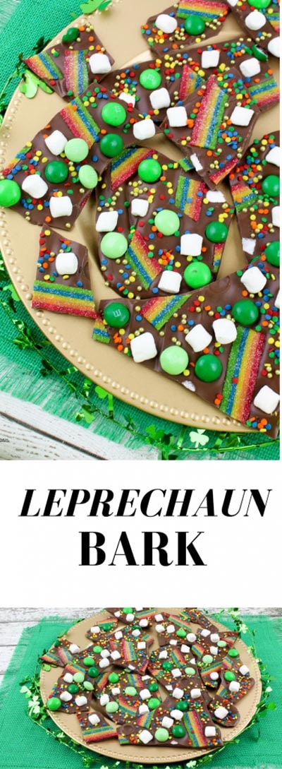 St Patrick's Day Desserts: Leprechaun Bark