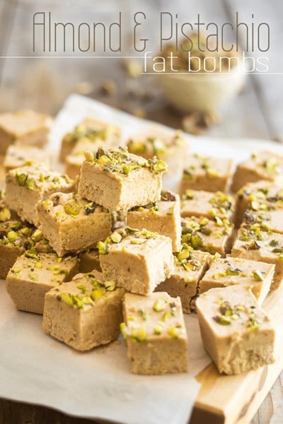 Keto Fat Bombs: Almond Pistachio Fat Bombs