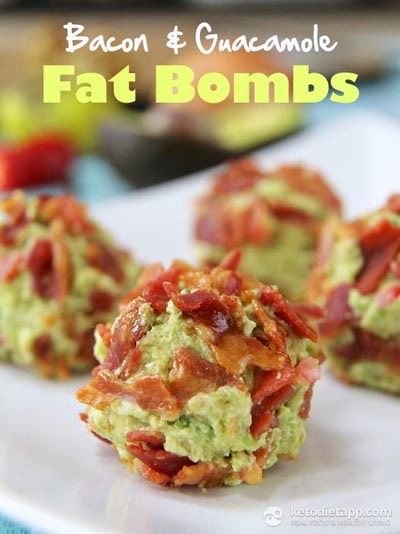 Keto Fat Bombs: Bacon & Guacamole Fat Bombs