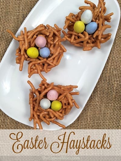 Easter desserts and treats: Butterscotch Haystacks