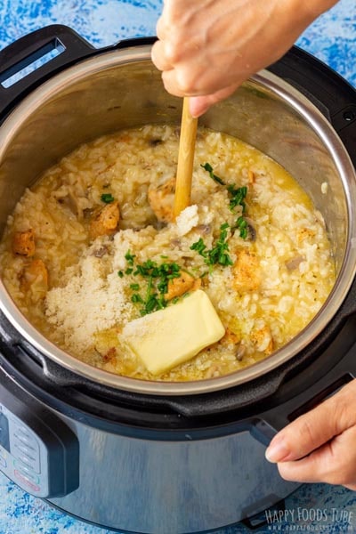 Chicken Instant Pot Recipes: Chicken Risotto