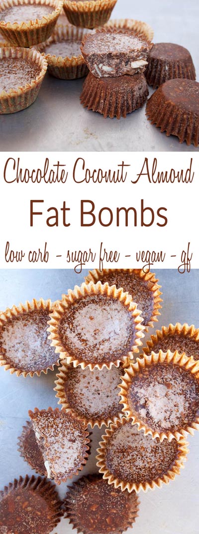 Keto Fat Bombs: Chocolate Coconut Almond Fat Bombs