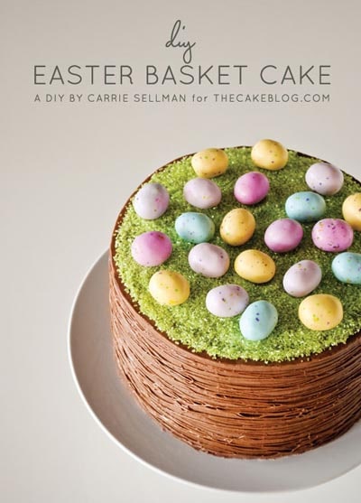 Easter desserts and treats: Easter Basket Cake