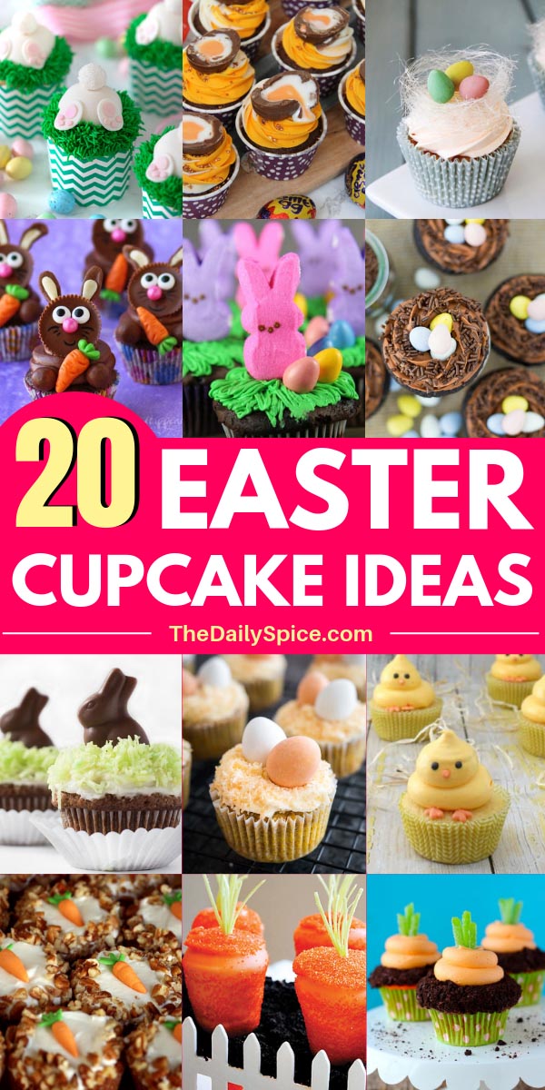 Easy Easter Cupcake Ideas