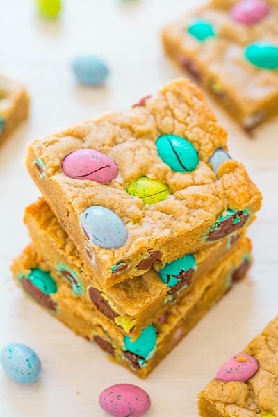 Easter desserts and treats: Easter Egg Blondies