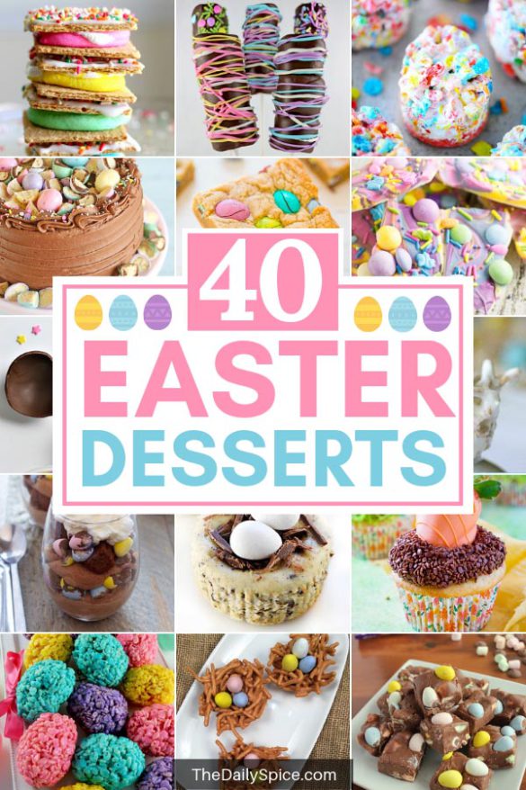 Easter desserts and treats