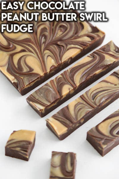 Fantastic Fudge Recipes: Easy Chocolate Peanut Butter Swirl Fudge