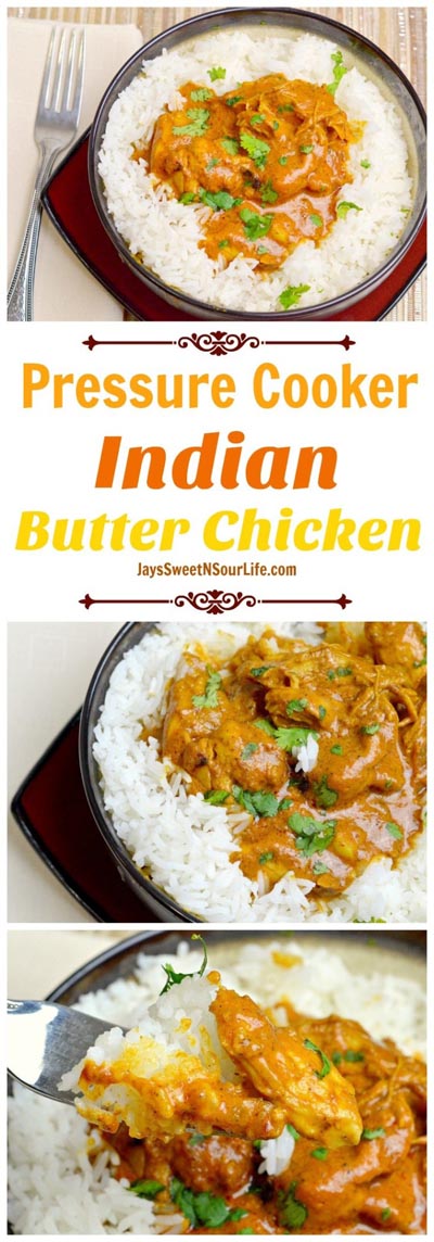 Chicken Instant Pot Recipes: Indian Butter Chicken