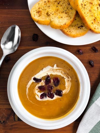 Instant Pot Butternut Squash Soup