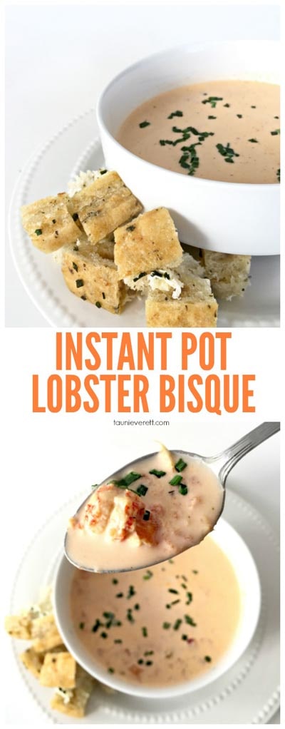 Instant Pot Lobster Bisque