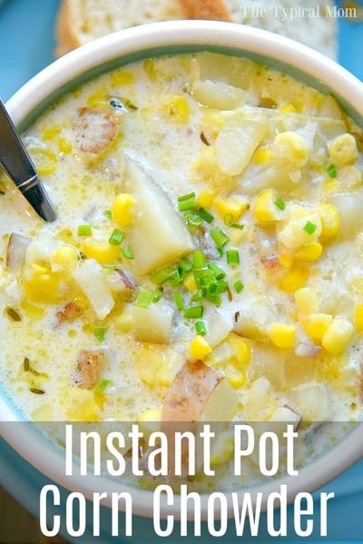 Instant Pot Potato Corn Chowder