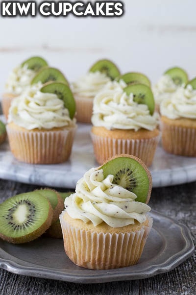 Kiwi Cupcakes