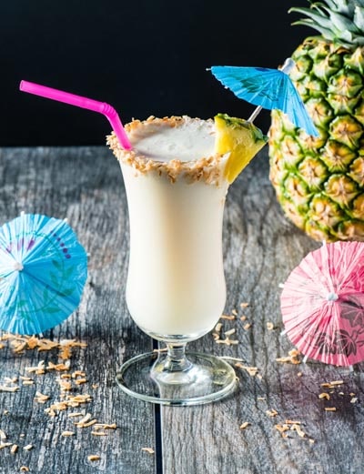 Keto Cocktails: Low Carb Piña Colada