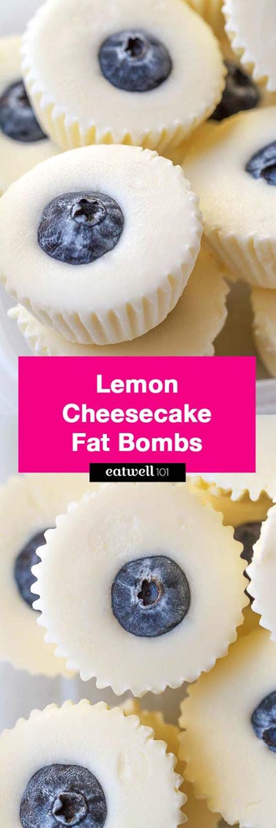 Keto Fat Bombs: No-Bake Lemon Cheesecake Fat Bombs