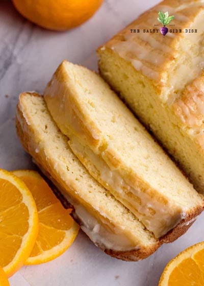 Homemade Baked Bread Recipes: Orange Bread with Orange Glaze