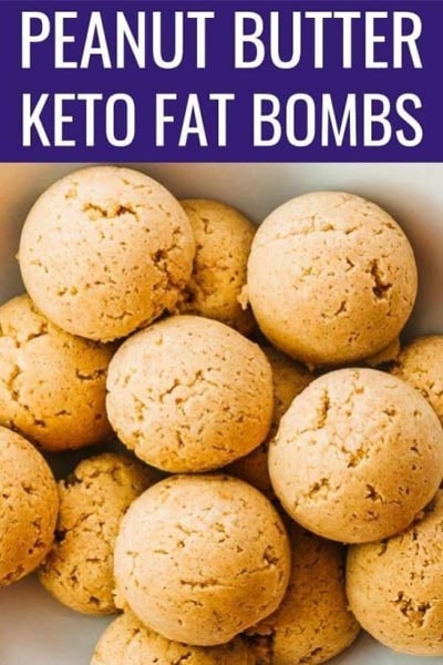 Keto Fat Bombs: Peanut Butter Fat Bombs