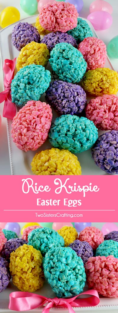 Easter desserts and treats: Rice Krispie Easter Eggs