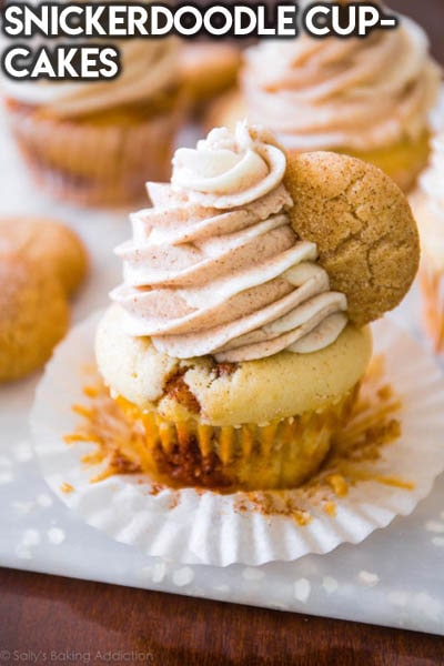 Snickerdoodle Cupcakes