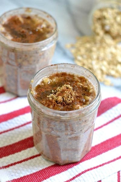 Snickerdoodle Overnight Oats
