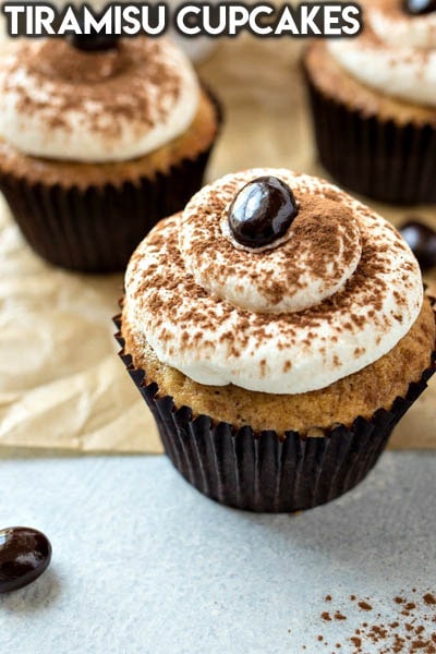 Tiramisu Cupcakes