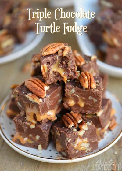 Fantastic Fudge Recipes: Triple Chocolate Turtle Fudge
