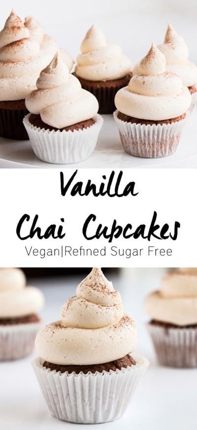 Vanilla Chai Cupcakes