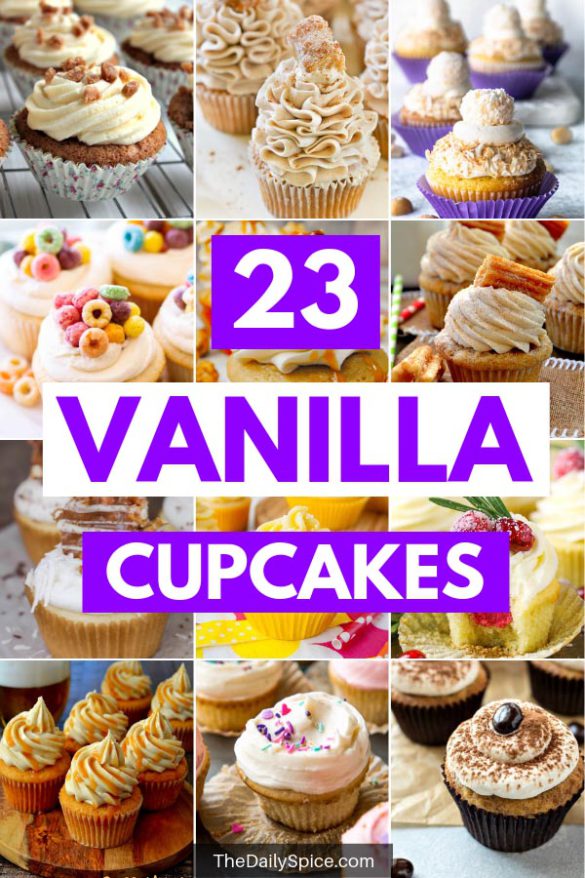 Easy Vanilla Cupcakes