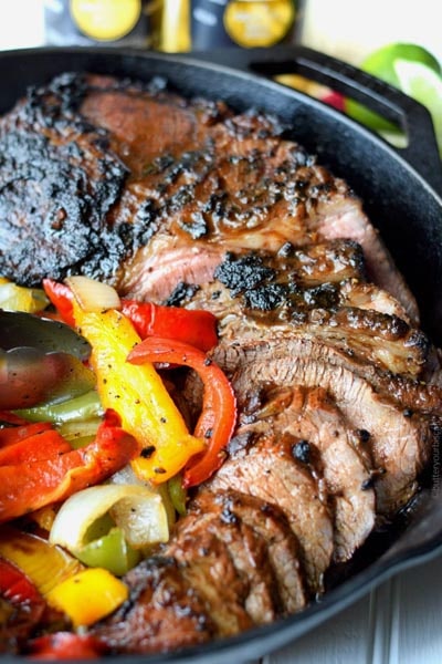 Tasty Keto BBQ Recipes: Grilled Tri-Tip With Onions And Peppers