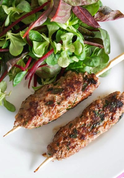 Tasty Keto BBQ Recipes: Lamb, Red Onion and Herb Koftas