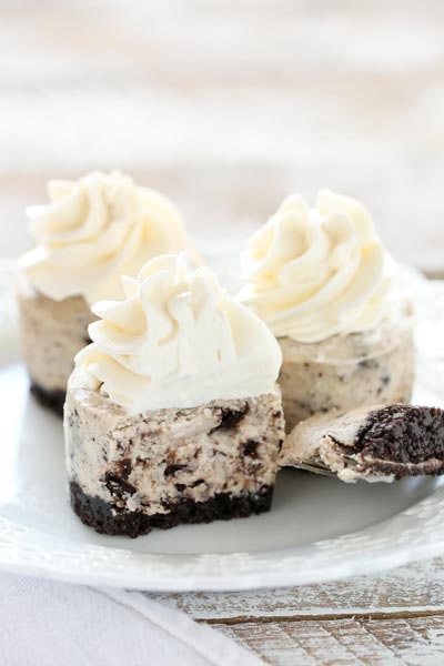 Mini Oreo Cheesecakes