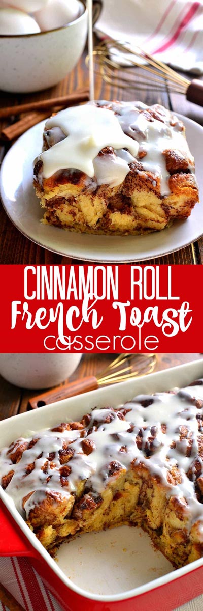 Cinnamon Roll French Toast Casserole